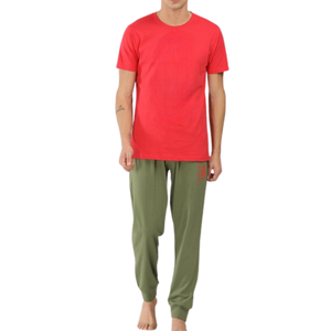 Pyjamas pour hommes, vêtements de nuit, coton confortable et respirant, vêtements de détente, fabricant OEM - Product Image 4