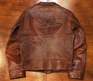 Chaqueta de Cuero Clásica para Hombre, Diseño Personalizado de Alta Gama, Ligera, Duradera y a la Moda - Product Image 3