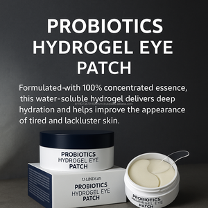 Parches de Hidrogel para Ojos con Ácido Hialurónico, Colágeno, Péptidos, Pantenol, Propóleo y Probióticos, Estilo Coreano, Piel Radiante, OEM - Product Image 3