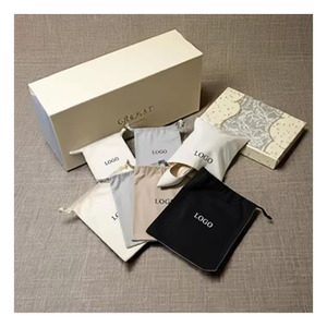 Sacs à poussière en toile de coton de qualité supérieure pour le rangement et la présentation de chaussures, bijoux, sacs à main et parfums - Product Image 3