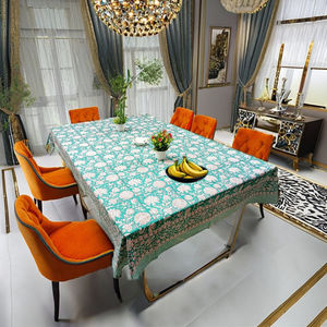 Linge de table en pur coton, nappe imprimée pour la décoration de la maison et de l'hôtel, couvre-table de mariage, taille personnalisée pour table à manger - Product Image 1