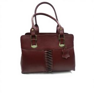 Wholesale Luxury High Quality Cow Calf Sheep Leather Casual <b>Waterproof</b> Large Capacity Soft Zipper Closure Handbags Women New - Product Image 3