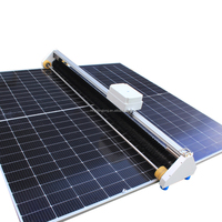 Robot solaire à forte capacité d'adaptation, accessoires de nettoyage de panneaux solaires, équipement de nettoyage de panneaux solaires entièrement automatique