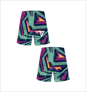 Shorts de basket-ball en mesh personnalisés pour hommes, sublimation, séchage rapide, entraînement, gym, fitness, sport, blanc, gris, motif Topo Swirl - Product Image 5