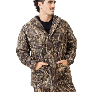 Veste de chasse d'hiver pour homme, respirante, tissée, imperméable, camouflage, résistante au froid, multifonctionnelle, pour le camping dans le désert - Product Image 1