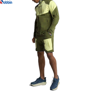 Conjuntos Deportivos Personalizados para Mujer y Hombre, Ropa de Entrenamiento, Chaqueta Cortavientos Personalizada, Conjunto de Verano con Pantalones Cortos y Sudadera con Capucha para Hombre, Venta al Por Mayor - Product Image 3