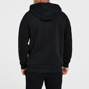 Sweat à capuche zippé pour homme, personnalisable avec logo, léger, cordon de serrage réglable, confortable, vente en gros, forte demande - Product Image 3