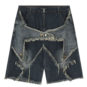 Shorts en jean pour hommes de qualité supérieure, shorts en jean sur mesure pour hommes, nouveaux arrivages 2025, shorts en jean déchirés pour garçons, prix de gros - Product Image 1