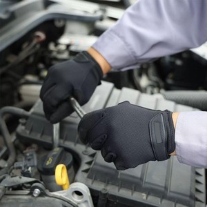 Guantes de Seguridad de Cuero de Grano Partido, Antideslizantes, Protección UV, Impermeables, Unisex, para Uso en Exteriores, Alta Calidad, Bajo Precio - Product Image 5