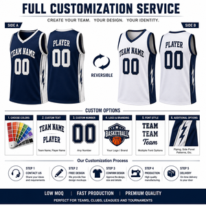 Maillot de basketball réversible personnalisé, double couche, pour entraînement et match, vêtement d'équipe sublimé, fabricant - Product Image 4