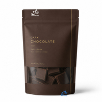 Bolsa Impresa para Chocolates con Cierre Hermético para Fabricantes de Dulces, Suministro de Empaques para Snacks, Paquetes de Bolsas
