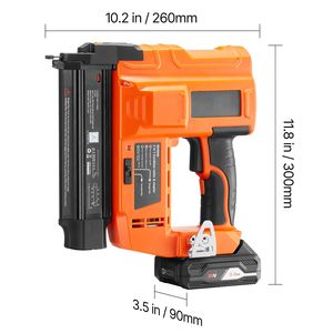 Chiodatrice e Graffatrice a Batteria 2 in 1 da 18 Gauge, 20V, 500 Chiodi e Graffette, 2 X 2, con Batteria 20V, Certificazione GS - Product Image 5