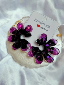 Wholesale <b>Resin</b> Earrings High Quality <b>Clear</b> <b>Resin</b> Earrings Lightweight Durable Custom Factory Price Wholesale Item <b>Resin</b> Earring - Product Image 4