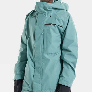 Combinaison de ski pour homme, manteau d'hiver chaud, coupe-vent de montagne, imperméable à capuche, vestes pour homme grande taille - Product Image 2