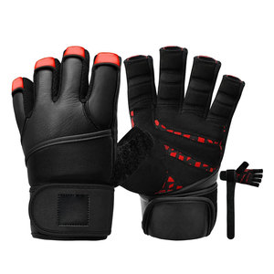 Custom Logo <b>Half</b> Finger Weightlifting Gloves Padded Gym Workout Gloves Anti <b>Slip</b> Wrist Support OEM Wholesale - Product Image 1