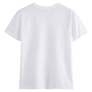 T-shirt unisexe de haute qualité 280 g/m² à manches courtes, coupe classique, col montant, 100 % coton, vierge pour impression de logo - Product Image 2