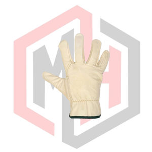 Gants de travail confortables en cuir de vachette, respirants, résistants aux déchirures, antidérapants, anti-chaleur, anti-impact, usage général - Product Image 3