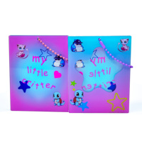 Cadre de photo de présentoir de support de photo en acrylique mignon personnalisé personnalisé