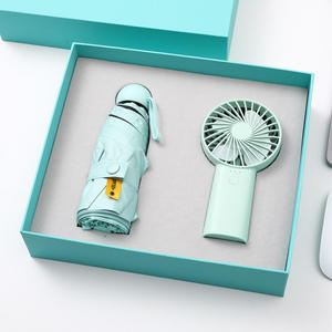 Ensemble Cadeau d'Entreprise de Haute Qualité : Mini Ventilateur et Thermos en Acier Inoxydable de 350 ml, Possibilité de Personnaliser le Logo pour la Promotion d'Entreprise - Product Image 5