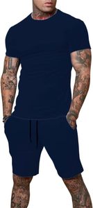 Pantalones Cortos con Cintura Elástica, Ajuste Cómodo, Ropa Deportiva de Moda para Gimnasio, Impresión de Logotipo Personalizado, Color Sólido Liso - Product Image 3
