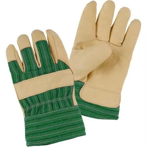 Gants de sécurité en cuir de vachette grainé de haute qualité, doux et résistants à l'abrasion, pour la protection des mains en construction, utilisation quotidienne - Product Image 5