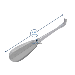 เครื่องมือถอดครอบฟันสแตนเลสแบบแมนนวล พร้อมด้ามจับตามหลักสรีรศาสตร์ สำหรับใช้งานทางทันตกรรมระดับมืออาชีพ - Product Image 2