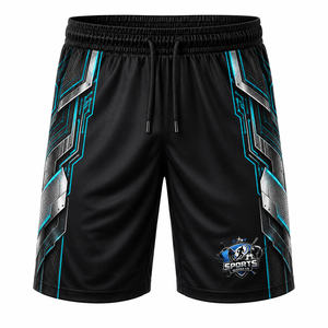 Pantalones Cortos de Fútbol de Primera Calidad, Tela Deportiva de Poliéster Ultraligera, Flexible, de Secado Rápido, Transpirable y Elástica en Cuatro Direcciones - Product Image 1