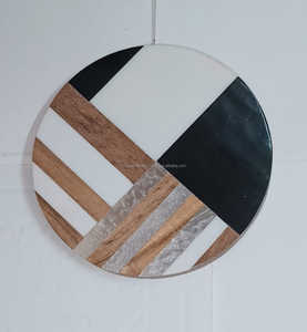 2025 usine en gros nordique résine bois sous-verres écologique résine sous-verres pour une utilisation mariage et anniversaire - Product Image 4