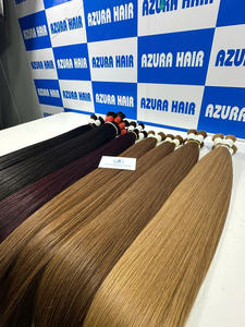 Le vendeur en gros fournit des paquets de cheveux humains vietnamiens 100% bruts de haute qualité extensions de cheveux en vrac à vague profonde à des prix - Product Image 2