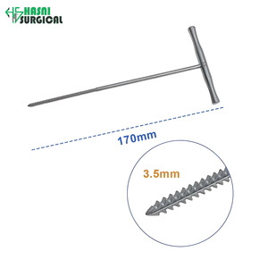 2.0-MM Manual Bone <b>Tap</b> with T <b>Handle</b> Tapping Device Reusable Stainless Steel Orthopedic Pet Surgery Instrument CE Certified - Product Image 4