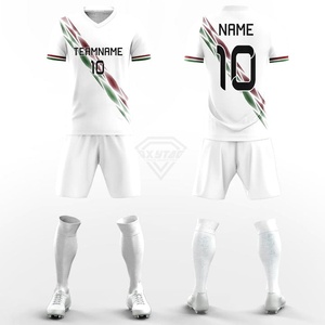 Tenue de football personnalisée de haute qualité, impression par sublimation intégrale, ensemble d'uniformes d'entraînement, logo du club, nom de l'équipe, uniforme de football - Product Image 5