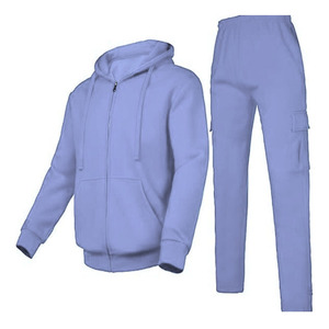 ชุดวอร์มแบบมีฮู้ดพิมพ์ลายสำหรับฤดูหนาว แขนยาว มีเชือกผูก ระบายอากาศได้ดี เป็นมิตรกับสิ่งแวดล้อม สำหรับผู้ชายและผู้หญิง - Product Image 2