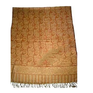 Elegant Viscose Jamavar Stole Luxurious Traditional Ethnic <b>Shawl</b> Intricate Paisley Jamavar Design for Women Soft Lightweight - Product Image 2