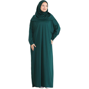 Robe Abaya Maxi Traditionnelle Islamique pour Femmes, de Haute Qualité, Respirante, Lavable, à Manches Longues, Modeste, Vintage, Unie, pour Soirée/Formelle - Product Image 1