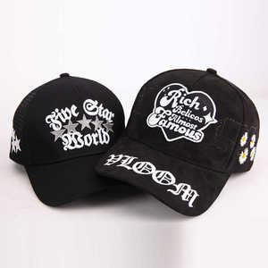 Custom Hand Embroidery Vintage Sporty <b>Baseball</b> <b>Cap</b> | Unisex 100% Cotton for Outdoor Activities - Product Image 3