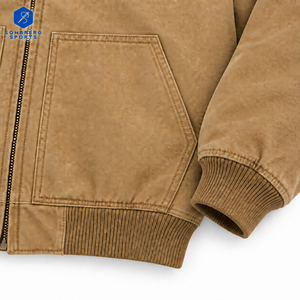 Veste de travail pour hommes, en mélange polyester/coton, épaisse, écologique, respirante, résistante aux flammes, pour mécaniciens et travailleurs industriels, vente en gros - Product Image 4
