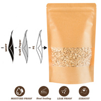 Sachet imprimé refermable pour céréales, flocons d'avoine, granola, collation – Emballage plastique personnalisé