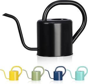 Regadera multiusos de metal, regadera de jardín con pico largo, herramienta para regar plantas de interior y exterior, accesorio decorativo para jardín - Product Image 3