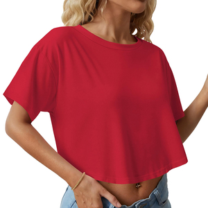 Women's Ringer T Shirt Breathable Contemporary Stylish Sporty Look UV Protection Stretchable <b>Material</b> Solid Color Women T Shirt - Product Image 1