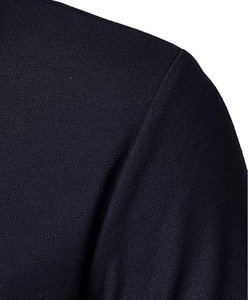 High Quality <b>Men</b>’s Polo Shirts Solid Color Custom Logo Casual Wear New Style Wholesale - Product Image 3
