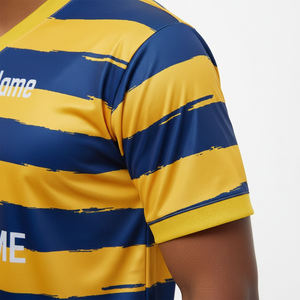 Uniformes de Fútbol Personalizados de Verano para Clubes Deportivos, con Impresión Sublimada, 100% Poliéster - Product Image 4