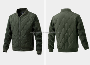 Chaqueta Acolchada Informal para Hombre, Otoño Invierno, Estilo Holgado, Cierre de Cremallera, Cuello Alto, Tela de Lona Cálida con Diseño de Dibujos Animados - Product Image 6