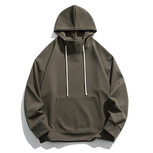 Custom Oversized Plain Cotton Blank Hoodies <b>Mens</b> <b>Pullover</b> Bulk Big Sizes <b>Men's</b> Hoodies and Sweatshirts - Product Image 5