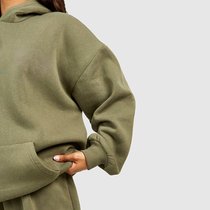 Vêtements de sport décontractés d'hiver légers et performants pour femmes, survêtement confortable et moderne, vêtements athlétiques 100% coton - Product Image 4