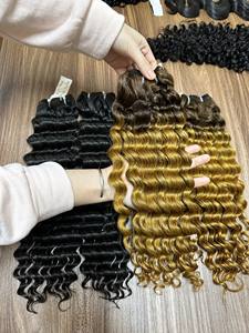 2025 prix de gros tendance haute qualité bouclés faisceaux vietnamiens têtes de formation de cheveux humains pour les femmes noires vendeurs - Product Image 4