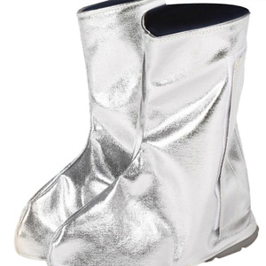 Chaussures de sécurité robustes en aluminium pour soudeurs, résistantes à la chaleur et à l'abrasion, pour le travail. - Product Image 3