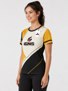 Camiseta Elegante con Cuello Redondo para Mujer, Ligera, Transpirable, de Algodón, Manga Corta, Informal, para Uso Diario y Estilo Urbano - Product Image 6
