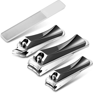 Cortauñas Profesionales de Lujo al por Mayor de Acero Inoxidable con Punta Afilada y Abertura de Mandíbula Ancha, Empaque Personalizable para Uñas - Product Image 6