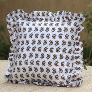 Housse de coussin bohème en coton imprimé à la main, écologique, lavable en machine, pour hôtel, décoration intérieure - Product Image 4