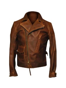 Chaqueta de Cuero del Capitán América Steve Rogers - Product Image 1